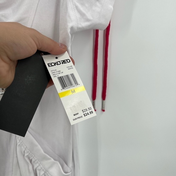 Eckored Kelly Zip Up Jacket & Capri/Sweat Pants Ladies Both are size Medium NEW - Picture 3 of 10